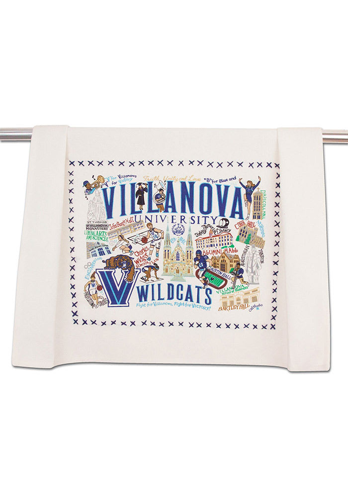 Villanova Wildcats Printed and Embroidered Towel