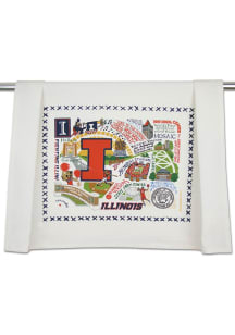 Illinois Fighting Illini Printed and Embroidered Towel