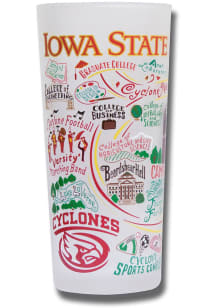 Iowa State Cyclones 15 oz Frosted Pint Glass