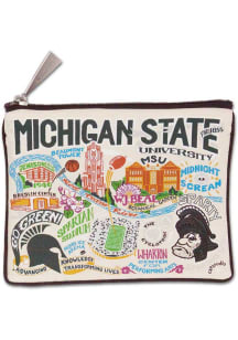 Michigan State Spartans 7 in x 5.5 in Womens Coin Purse