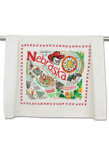 Nebraska Cornhuskers Printed and Embroidered Towel