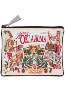 Oklahoma Sooners 7 in x 5.5 in Womens Coin Purse