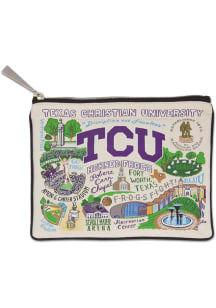 TCU Horned Frogs 7 in x 5.5 in Womens Coin Purse