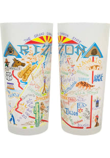 Arizona 15oz Illustrated Frosted Pint Glass