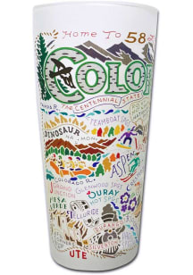 Colorado Frosted Pint Glass