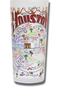 Houston Frosted Pint Glass