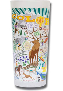 Colorado Vibrant Frosted Pint Glass