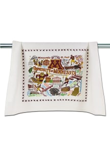 White Minnesota Golden Gophers Tea Towel Towel