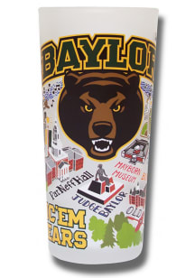 Baylor Bears 15oz Illustrated Frosted Pint Glass