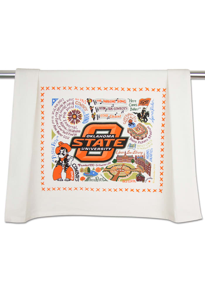 Oklahoma State Cowboys Printed and Embroidered Towel