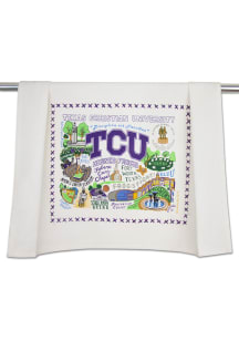 TCU Horned Frogs Printed and Embroidered Towel
