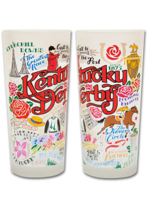 Kentucky 15oz Illustrated Frosted Pint Glass