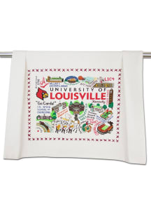 Louisville Cardinals Printed and Embroidered Towel