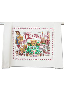 Oklahoma Sooners Printed and Embroidered Towel