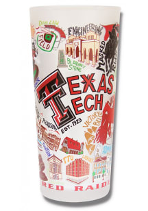 Texas Tech Red Raiders 15oz Illustrated Frosted Pint Glass