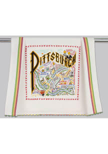 Pittsburgh Printed and Embroidered Towel