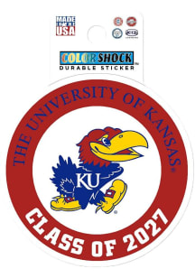 KU ROYAL Class of 2027 Durable STCKR