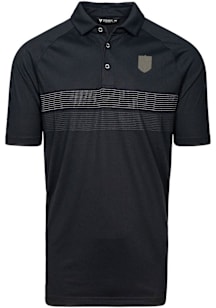 Levelwear Vegas Golden Knights Mens Black Mason Copper Short Sleeve Polo