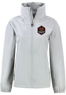 Cutter and Buck Houston Dynamo Womens Grey Charter Eco Light Weight Jacket