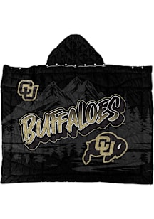 Colorado Buffaloes 50" x 60" Wearable Hero Cape Fleece Blanket - Black