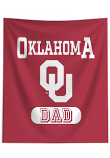 Oklahoma Sooners Dad 50x60 Tapestry Blanket