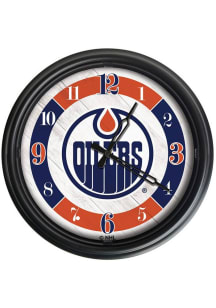 Edmonton Oilers Outdoor LED Wall Clock