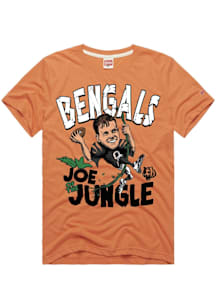 Joe Burrow Cincinnati Bengals Orange Joe of the Jungle Short Sleeve Fashion Player T Shirt
