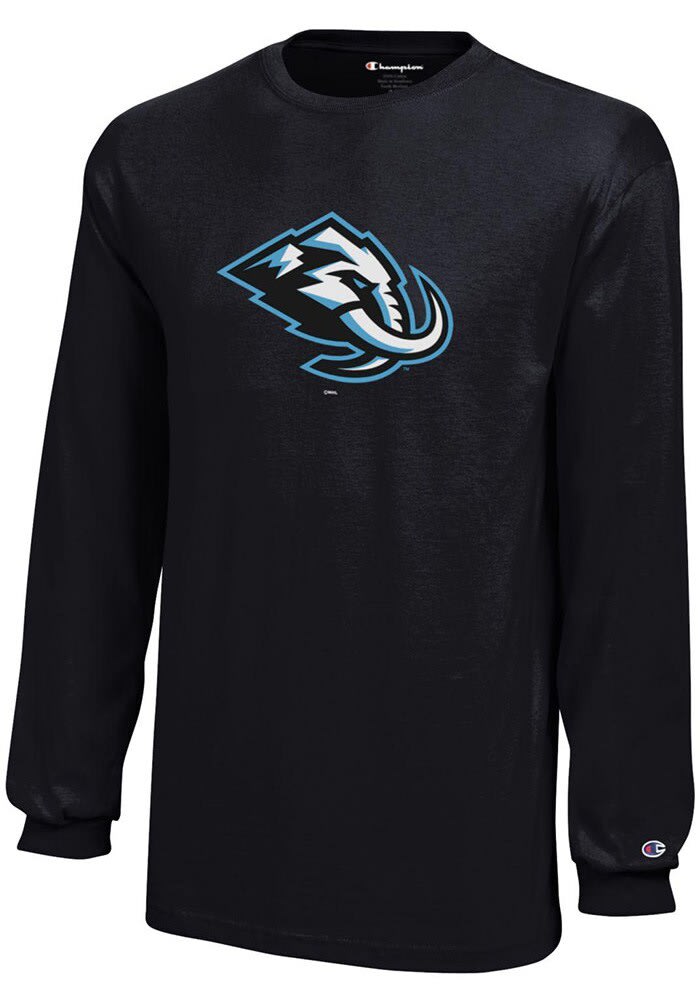 Champion Utah Hockey Club Youth BLACK Core Long Sleeve Tee