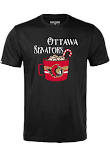 Levelwear Ottawa Senators Black Richmond Mellow Short Sleeve T Shirt