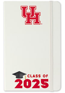 Houston Cougars Class of 25 team logo Notebook and Folder - White