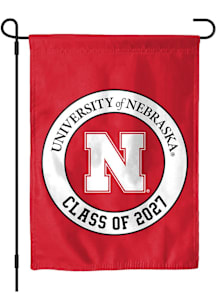 Nebraska Cornhuskers Class of 2027 Garden Flag - Red