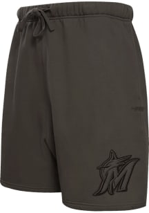 Pro Standard Miami Marlins Mens Brown Neutral Shorts