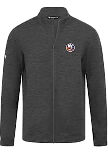 Levelwear New York Islanders Mens Grey Alec 3D Embroidered Patch Light Weight Jacket
