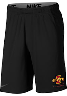 Nike Iowa State Cyclones Mens Black Logo Shorts