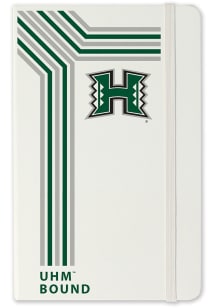 Hawaii Warriors School Bound team logo Notebook and Folder - White