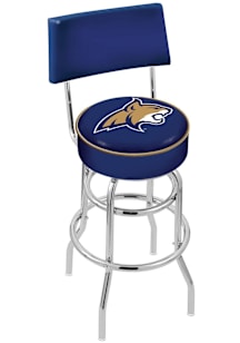 Montana State Bobcats Double-Ring Swivel with Back Pub Stool - Black