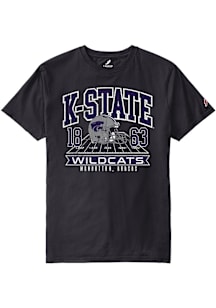 K-State Wildcats Football All American Football No Boundaries Short Sleeve T Shirt - Black