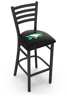 North Dakota Fighting Hawks Stationary Pub Stool - Black