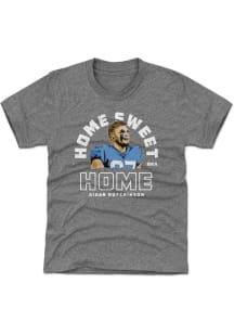 Aidan Hutchinson Detroit Lions Youth Grey Home Sweet Home Player Tee