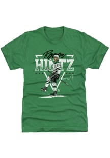 Roope Hintz Dallas Stars Youth Kelly Green Triangle Player Tee