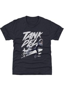 Tank Dell Houston Texans Youth Navy Blue Player Name Player Tee