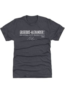 Shai Gilgeous-Alexander Oklahoma City Thunder Youth Navy Blue Elite Player Tee