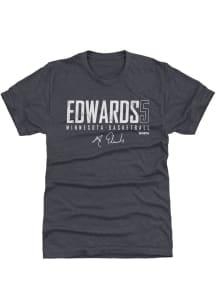 Anthony Edwards Minnesota Timberwolves Youth Navy Blue Elite Player Tee