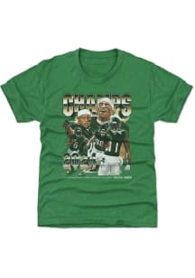 Saquon Barkley Philadelphia Eagles Youth Kelly Green Vintage Champs Player Tee