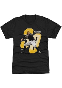 Paul Skenes Pittsburgh Pirates Youth Black Number Player Tee