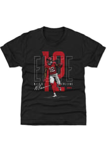 Nico Collins Houston Texans Youth Black Elite Player Tee