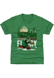 Marc-Andre Fleury Minnesota Wild Youth Kelly Green Skyline Player Tee