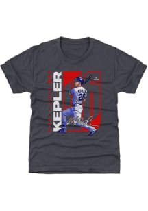 Max Kepler Minnesota Twins Youth Navy Blue Stretch Player Tee