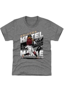 Ketel Marte Arizona Diamondbacks Youth Grey City Player Tee