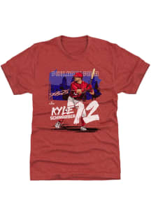 Kyle Schwarber Philadelphia Phillies Red PREMIUM Short Sleeve Fashion Player T Shirt